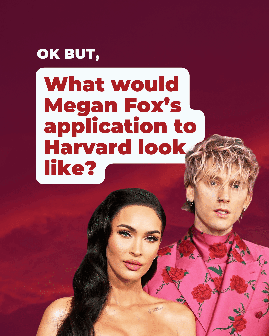 What Would Megan Fox's (Hypothetical) Harvard Essay Look Like?