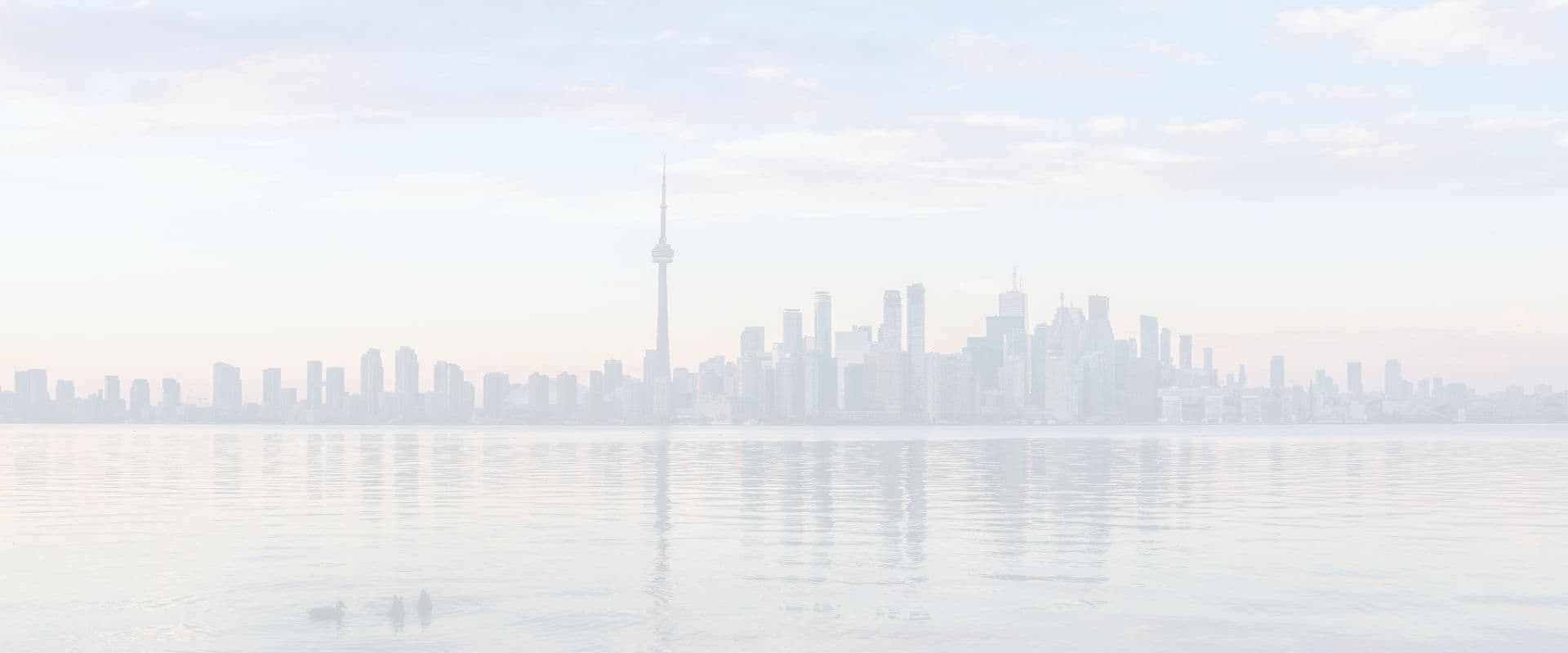 A photo of the Toronto skyline