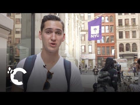 День из жизни студента Нью-Йоркского университета