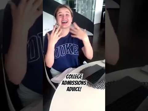 Consejos de una ex oficial de admisiones: "empieza temprano"