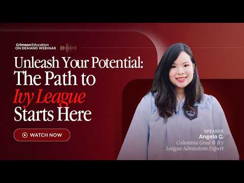 Learn what it takes for you Indonesians to get into the Ivy League!

Book a 1:1 consultation with our academic advisor by clicking the link below!
