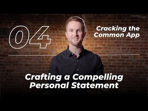 Crafting a Compelling Personal Statement